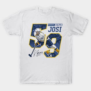 Roman Josi Nashville Offset T-Shirt